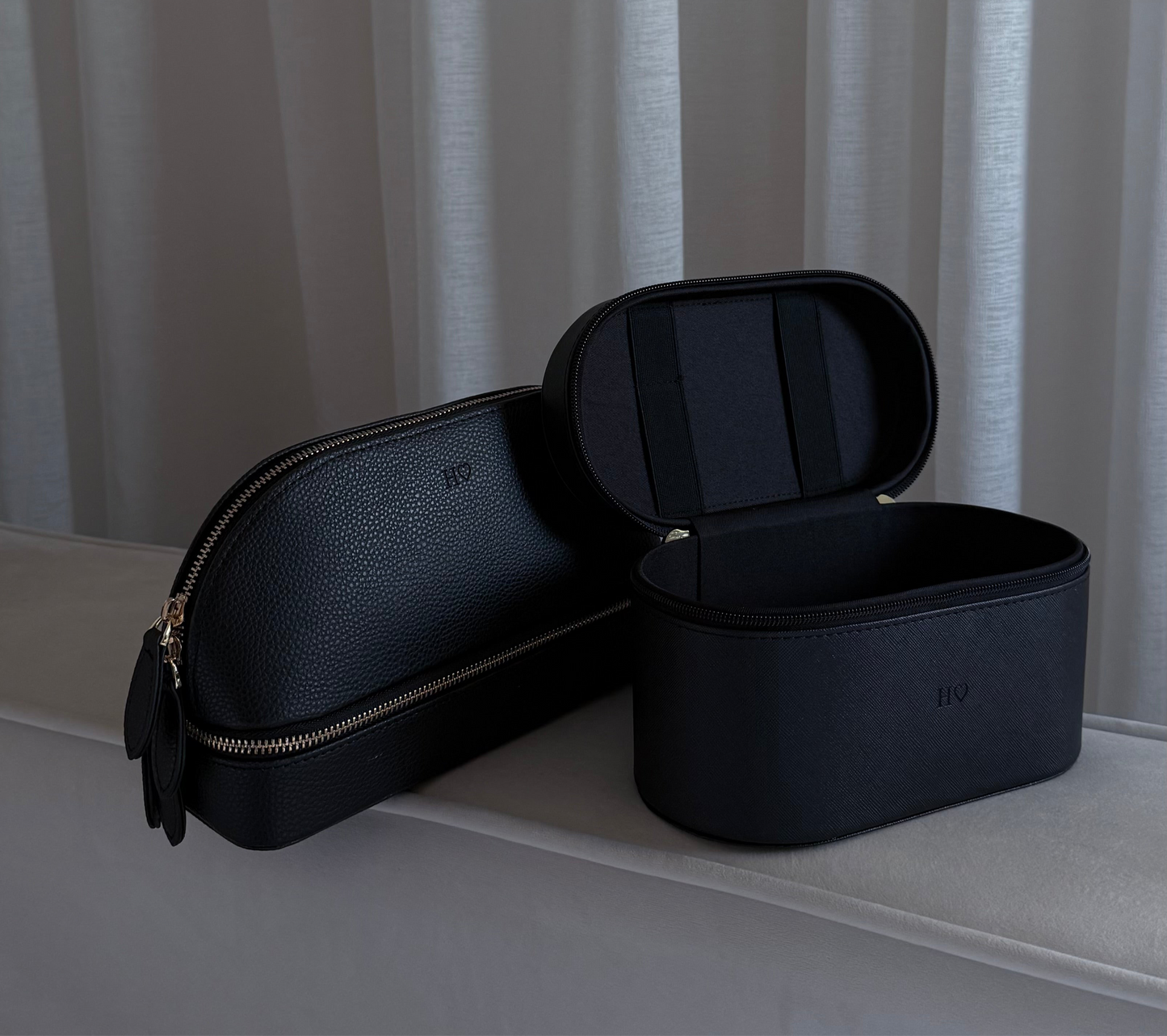 2 Black bags
